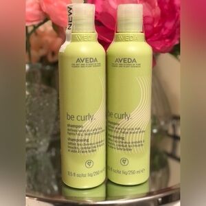 Aveda Be Curly Shampoo & Conditioner
Shampoos 1 full & 1 @ 50%
Conditioner 80%
